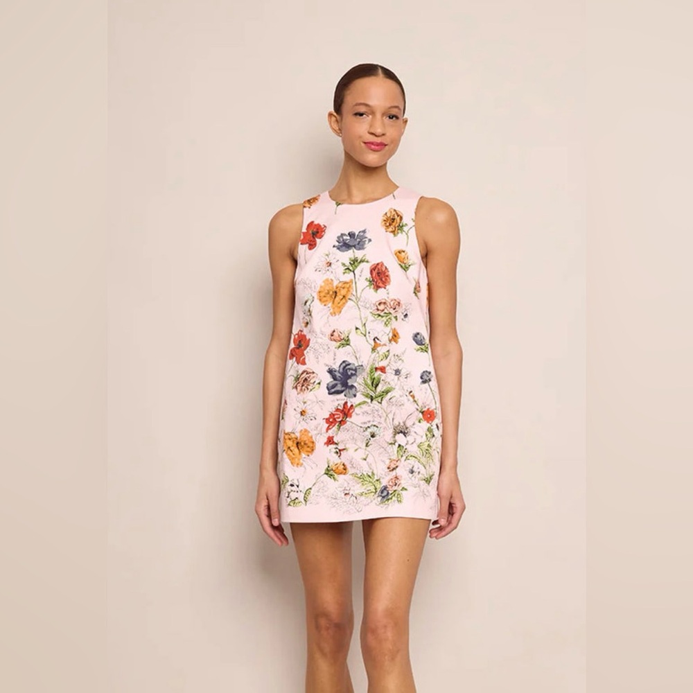 CARA CARA Pink Floral Mini Dress